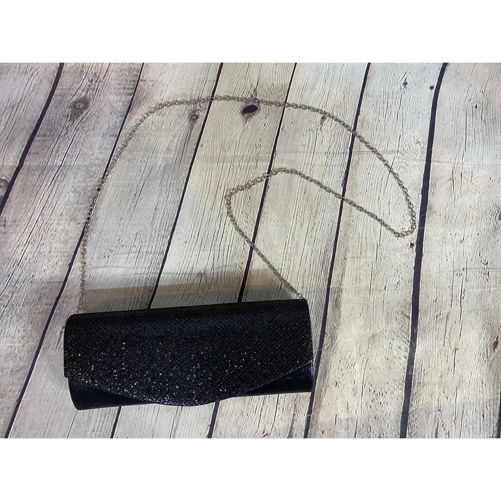 NOATD GLITZY BLACK CLUTCH 8833313